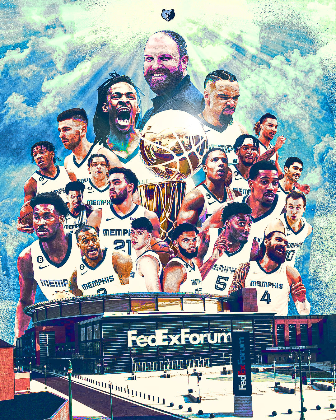 Memphis Grizzlies Concept Display